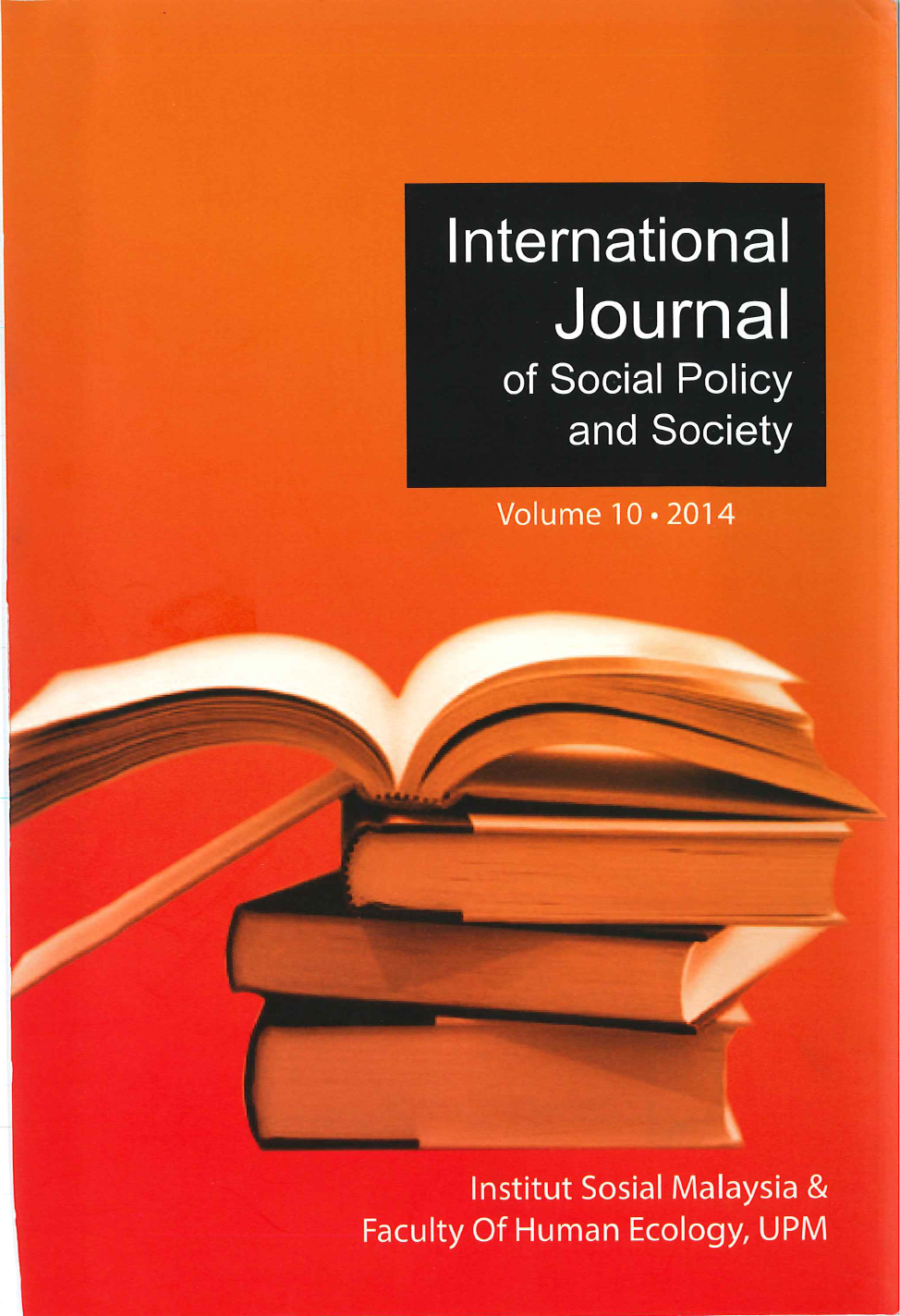					View Vol. 10 (2014): International Journal of Social Policy and Society Volume 10 2014
				
