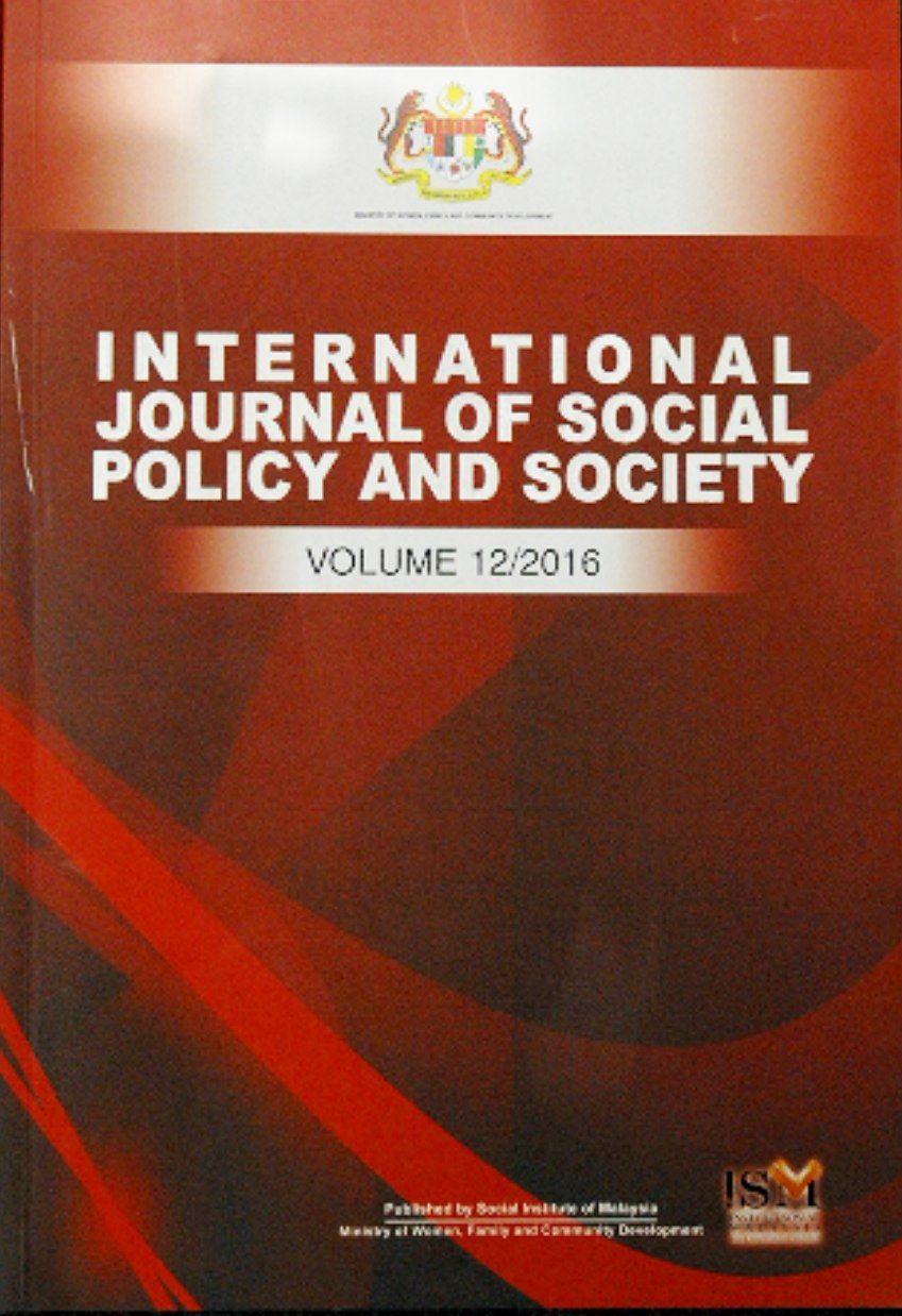 					View Vol. 12 (2016): International Journal of Social Policy and Society Volume 12 2016
				